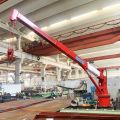 OUCO high quality 1.5T6M telescopic boom marine crane Pedestal crane