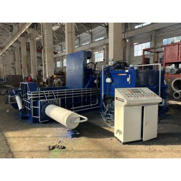 Hydraulic Steel Shavings Aluminum Sheets Metal Baler Presses