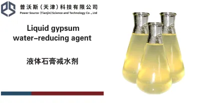 Liquid gypsum water-reducing agent