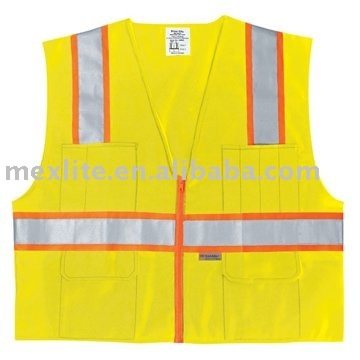 Reflective safety vest