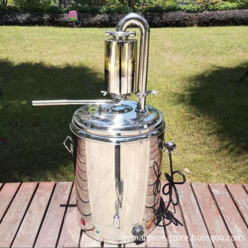 Fast Delivery Stable Working Lavender Pure Dew Distillation Machine