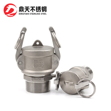 Jenis stainless steel dc+f camlock coupling