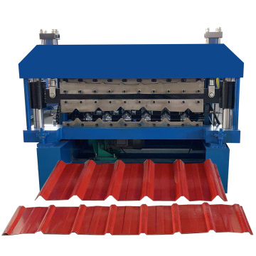 Gegalvaniseerd dak vellen machine: gekleurde stalen dakrolvormingsmachine "Maar voor een zoekmotor titel is het misschien effectiever om prioriteit te geven aan trefwoorden en beknoptheid:" Gekleurde stalen dakrolvorming machine | Gegalvaniseerd