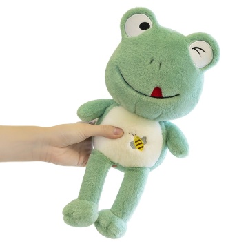 Wholesale Soft Green Frog Stuffed Animals for Children