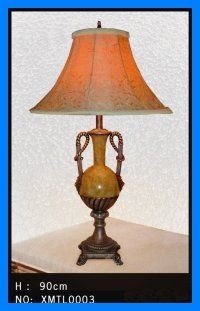 China Manufactory supply modern home furniture handicrafts Resin indoor lamps