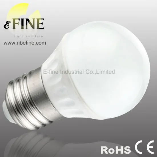 LED globe bulb 3W mini globe E27 250lm ceramic lamp body