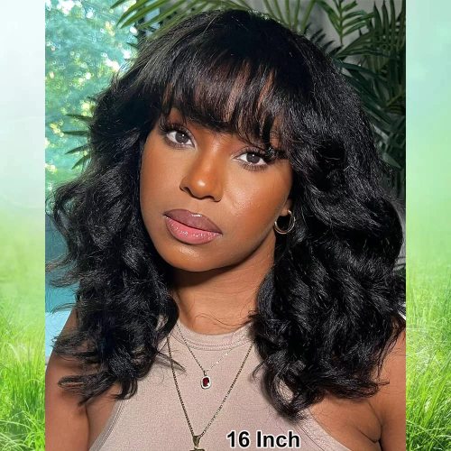 Yaki Wavy Scalp Top Wig