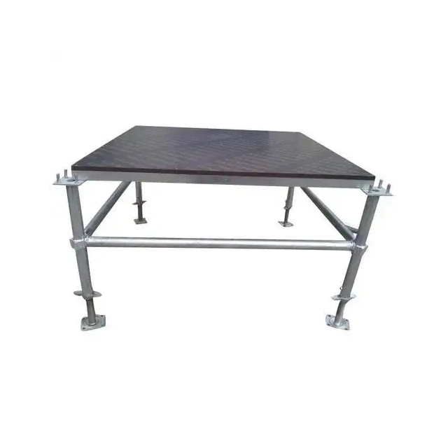 quick assembly demountable stage