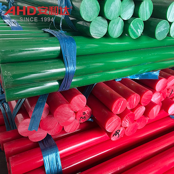 green red pom rod 30mm