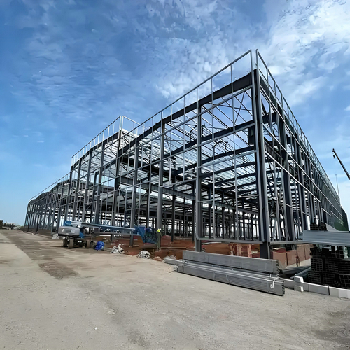 Prefabricated Steel Structure Metal Storage Shed Warehouse Building (1)