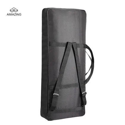 Waterproof Digital Piano Keyboard Cover - 61-Key Padded Bag