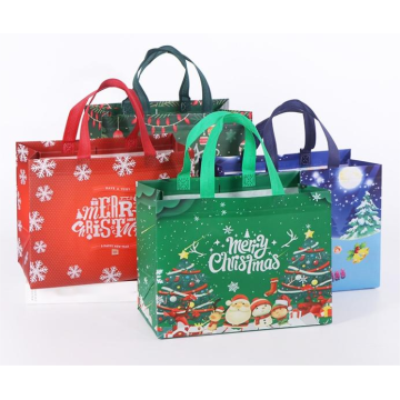 Tas belanja rpet laminasi Natal