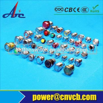 CE approval 19mm metal switch stamping metal parts for push buttons switch