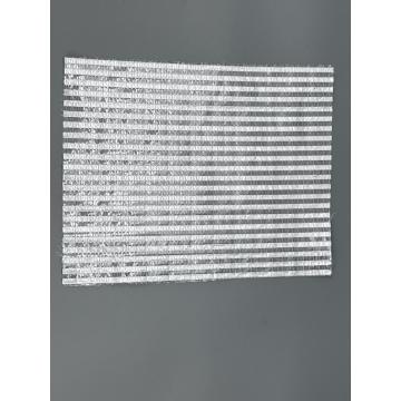 Écran argenté en tissu d&#39;ombrage en aluminium en aluminium