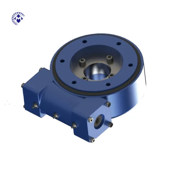 SE Excavator Crane Worm Gear Bearing Dual Axis Slew Drive for Solar and Wind Power Systems
