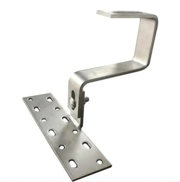 Solar Roof Mounting System Adjustable Hook Stainless Steel