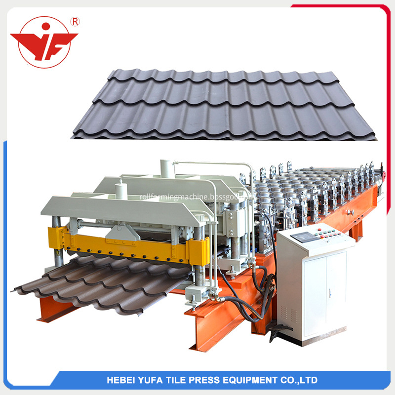 Glazed Roof Tiles Roll Forming Machine Suppliers5