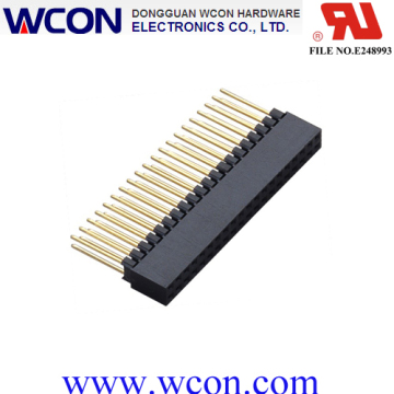 2,54 mm PC/104 H = 8,3 + 2 conector de .54mmm