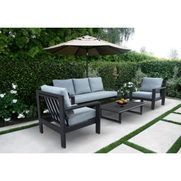 Fabrikk Outdoor Garden Aluminium Sofa Set Møbler