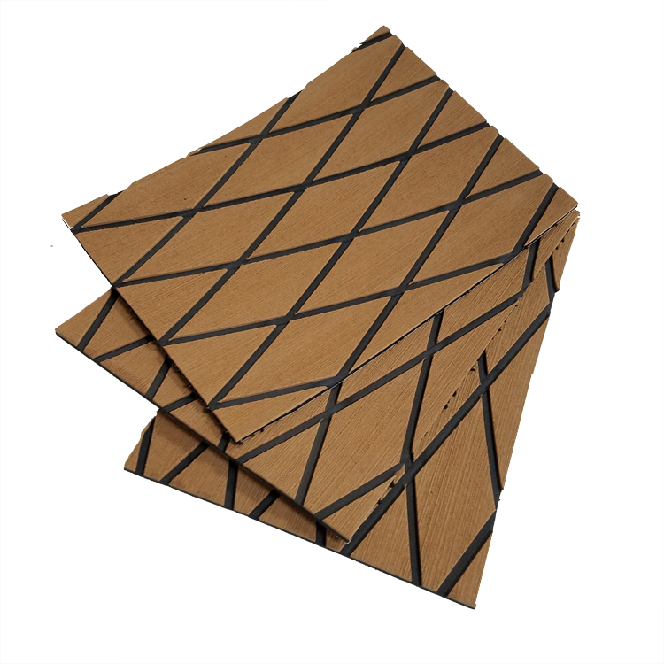 Light Brown & Black EVA Marine Diamond Sheet