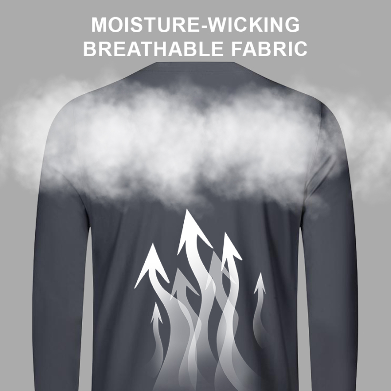 Quick Dry Breathable Running Sport Gym Long Tops