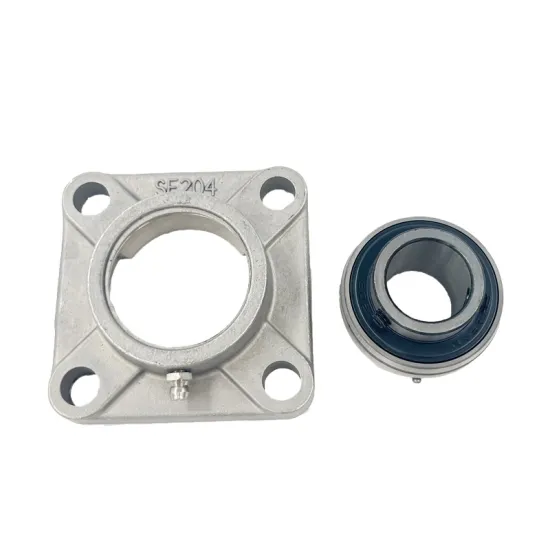 JXL SUCF213 Stainless Steel Square Flange Ball Bearing Unit with 4 Bolt Pillow Block Type: High-Quality Support Solution