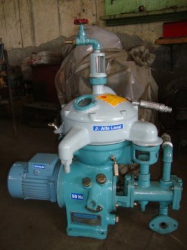 Alfa Laval Reconditioned oil purifier MAB-103, industrial centrifuge, oil separators