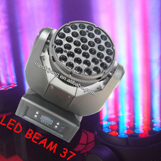 LED Beam 37 PCS 3W RGB Edison LEDs DMX Edison DJ Equipment