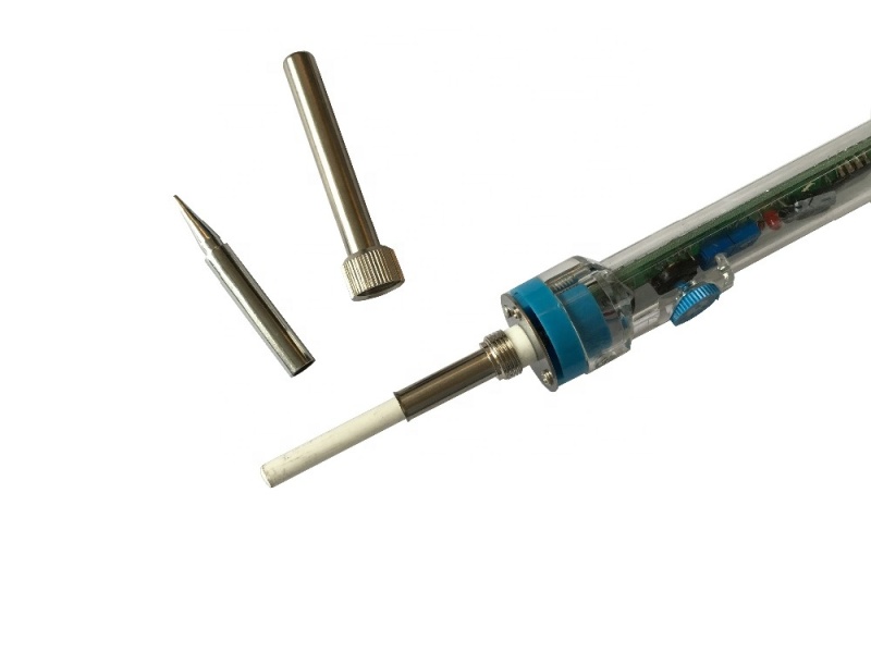 Adjustable 60W Replaceable Tip Soldering Iron for Electronics, Cell Phone, and Tricycle Repair