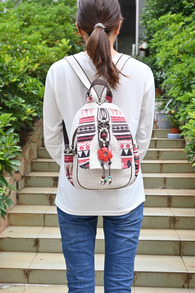 Handmade Woven Backpack