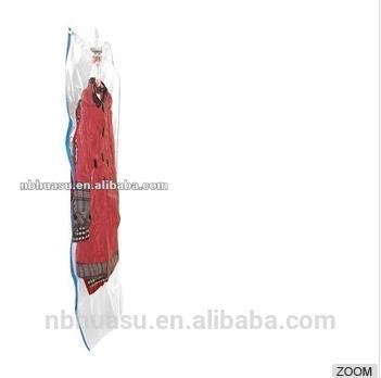 pa hanging vacuum storage bag for clothes