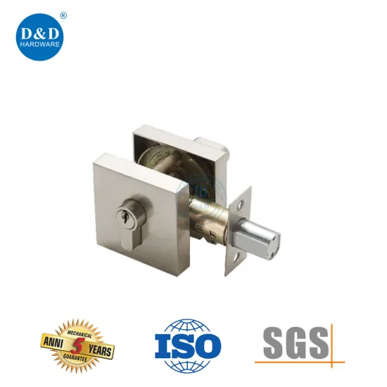 Square Outside Single Double Cylinder Deadbolt Lock Set