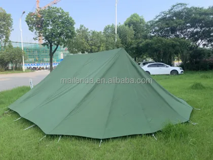 Canvas Safari Tent 5.2x5.5m - Scout Ridge Scout Tent