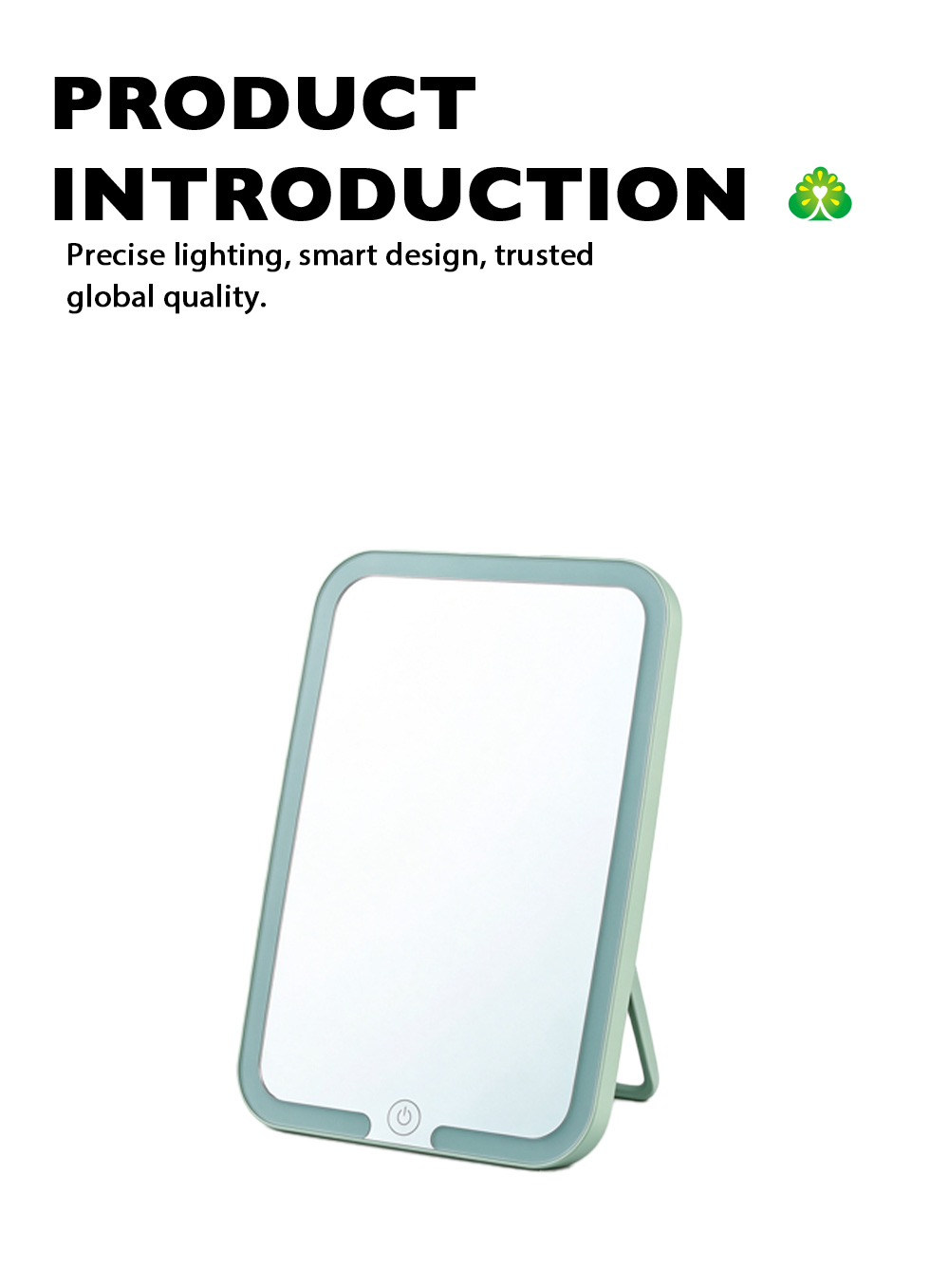 Foldable LED Lighted Makeup Mirror X
