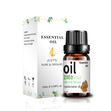 etiqueta personalizada por atacado de alta qualidade de alta qualidade Copaiba Balsam massagem de óleo de aromaterapia