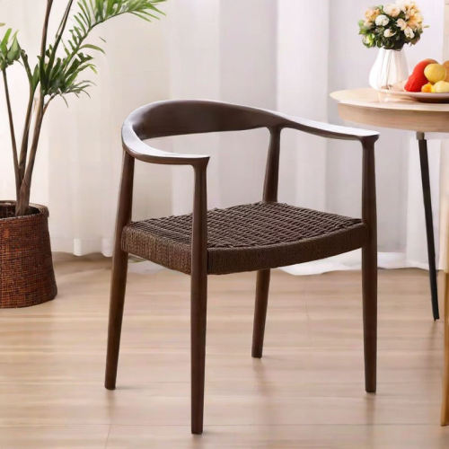 Nordic Contemporary Style Wood Restaurant Dining Chair