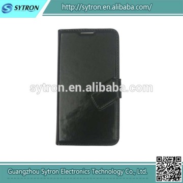 Fashion design custom star real leather elegant flip case for lenovo k3 note