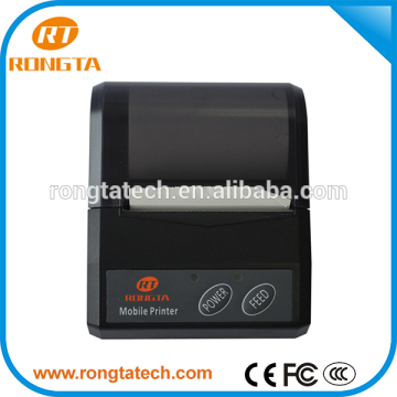 China supplier 58 mm 80mm/s speed portable bluetooth mobile thermal printer