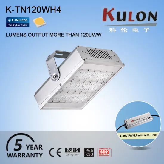 Aluminum Housing square 120w IP66 led tunnel light