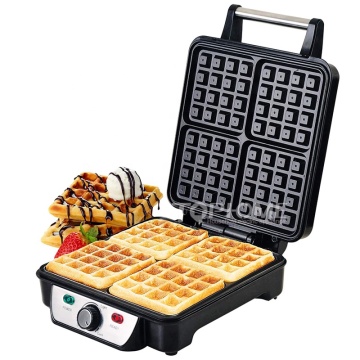 1100W 4-slice Βελγικός κατασκευαστής βάφλ