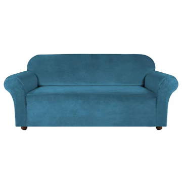 Elastic Velvet Couch Cover: Stretch Sofa Slipcovers Protector