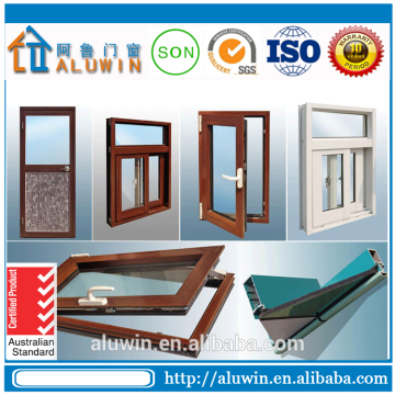 Hot sale Vietnam system thermal break aluminum casement double glazed window