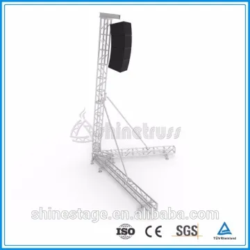 Superior raw material assembling sound truss hanging speakers for line array hanging