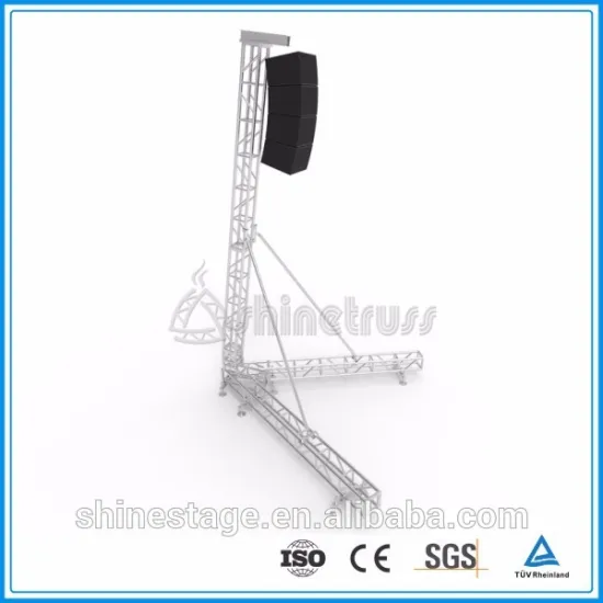 Superior raw material assembling sound truss hanging speakers for line array hanging