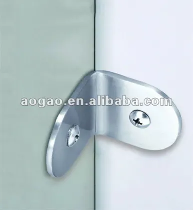 toilet cubicle hardware corner fastener