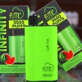 12 ml de dispositivos desechables del dispositivo Fume Infinity