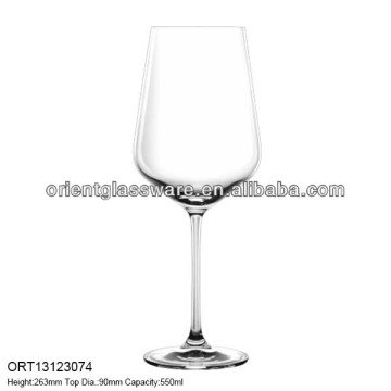 550ml red wine glass 18oz crystal wine glass