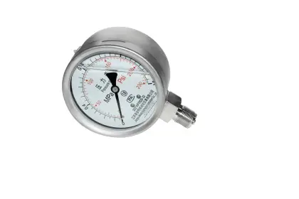 Corrosion-resistant Stainless Steel Pressure Measuring Gauge