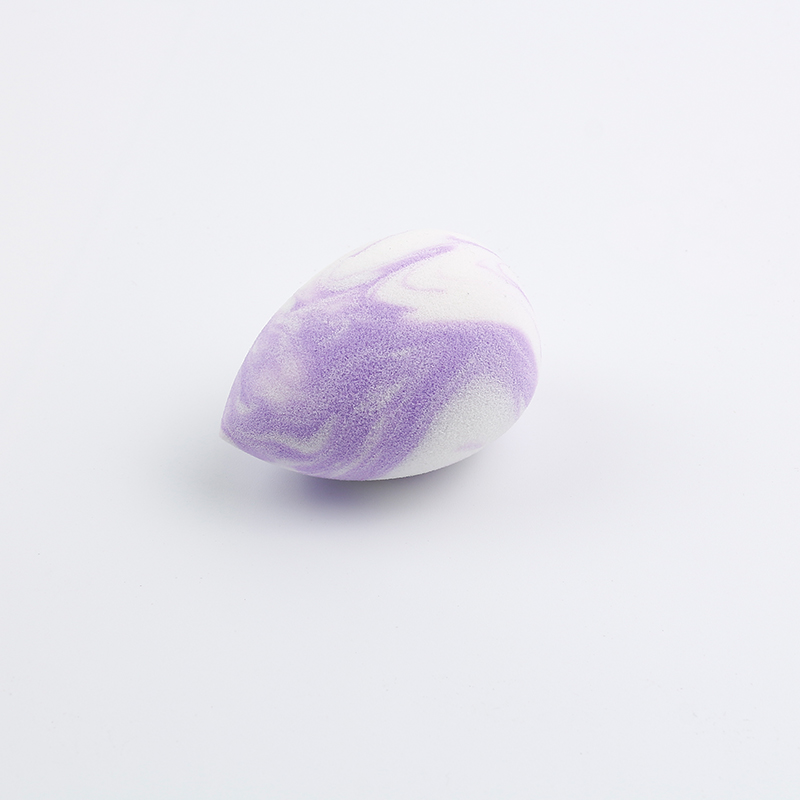 Dark Purple White Gradient Sponge Egg