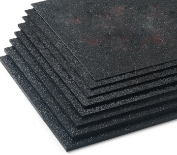 Black and White ABS Plastic Sheets: Sizes 1/2", 1/4", 1/8" - Ideal for Vacuum Forming and CNC Engraving with Smooth and Textured Finishes